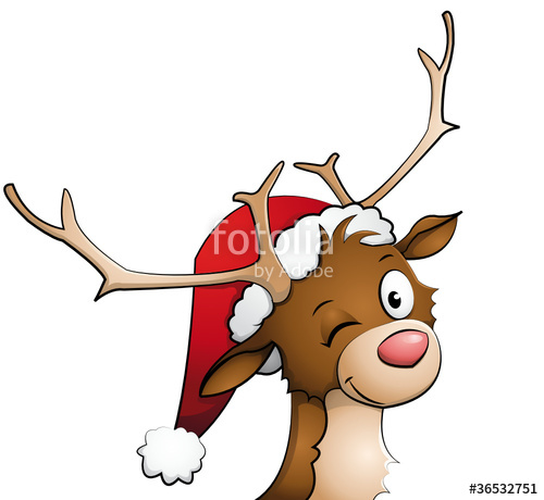 500x460 Rudolph The Red Nosed Reindeer Clip Art Free 500 F 36532751