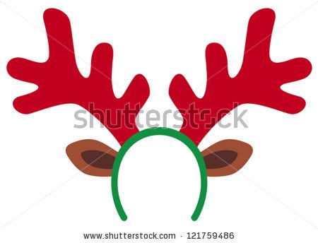 450x344 Horns Clipart Rudolph
