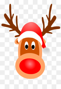 260x380 Reindeer Rudolph Santa Claus Clip Art