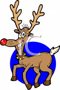 199x300 Rudolph The Red Nosed Reindeer Clip Art Image