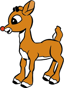 219x300 Rudolph The Red Nosed Reindeer Logo Vector (.eps) Free Download