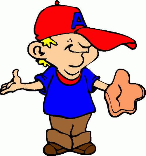 500x534 Boy Playing Baseball Clip Art Clipart Panda