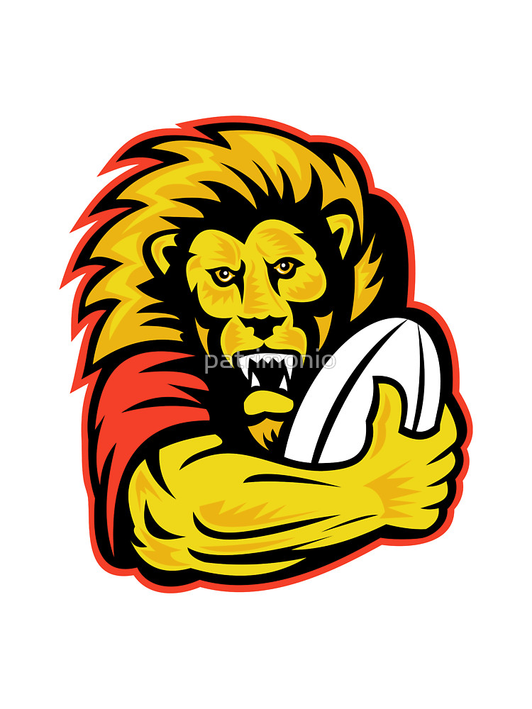 750x1000 Lion Clipart Rugby