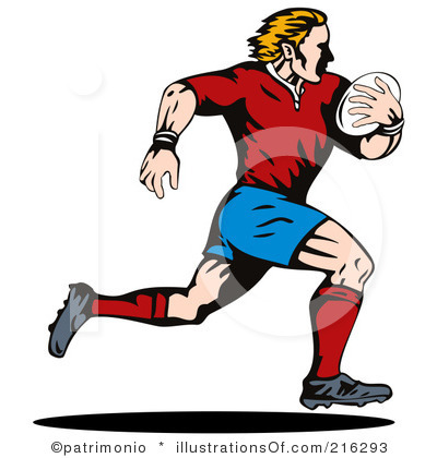 400x420 Rugby Clipart