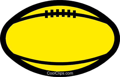480x307 Symbol Of A Rugby Ball Royalty Free Vector Clip Art Illustration