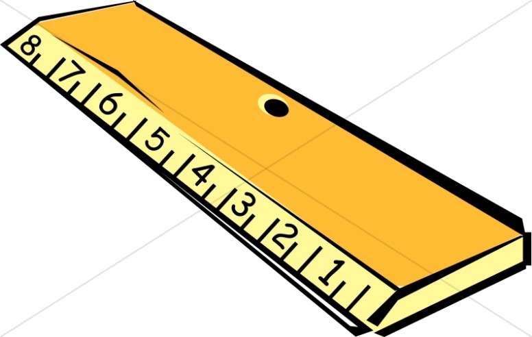 776x492 Wooden Ruler Christian Classroom Clipart