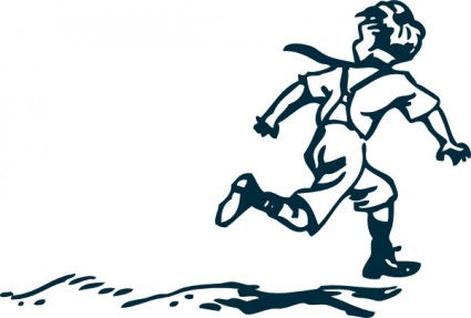 425x287 Running Boy Clip Art Vector Clip Art Free Vector Free Download