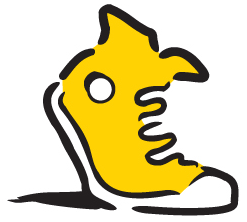 247x222 Sneakers Walking Clipart