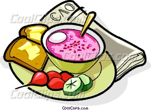 300x219 Russian Cuisine Borsch With Vector Clip Art