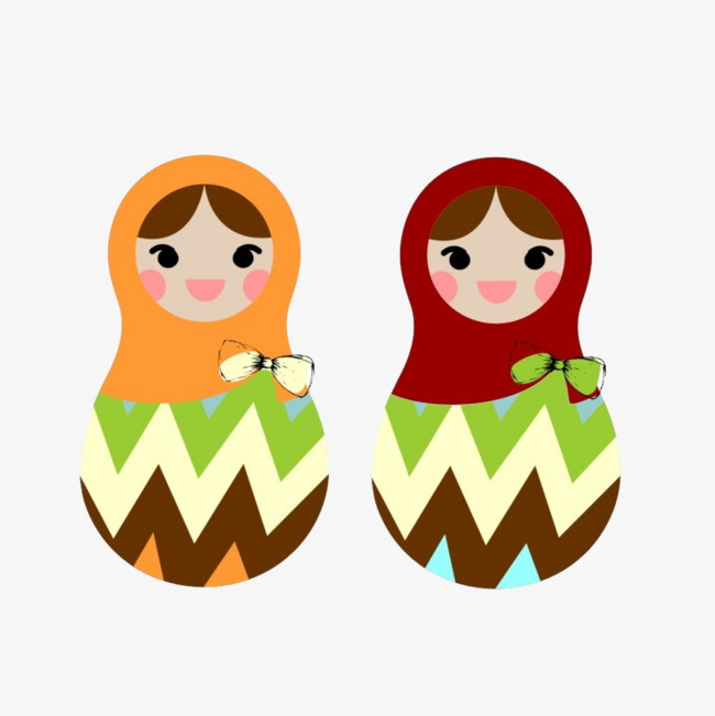 650x651 Colorful Russian Dolls, Set Baby, Russia, Lovely Png Image