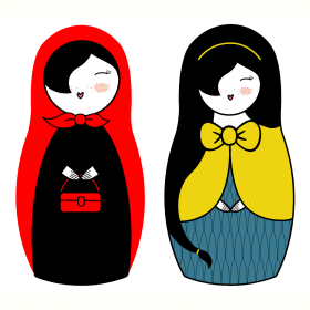 280x280 Free Download Clip Art Of Russian Nesting Dolls Matrioskas En 2d
