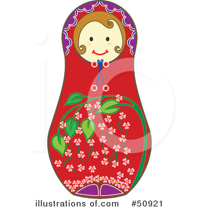 400x420 Matryoshka Doll Clipart