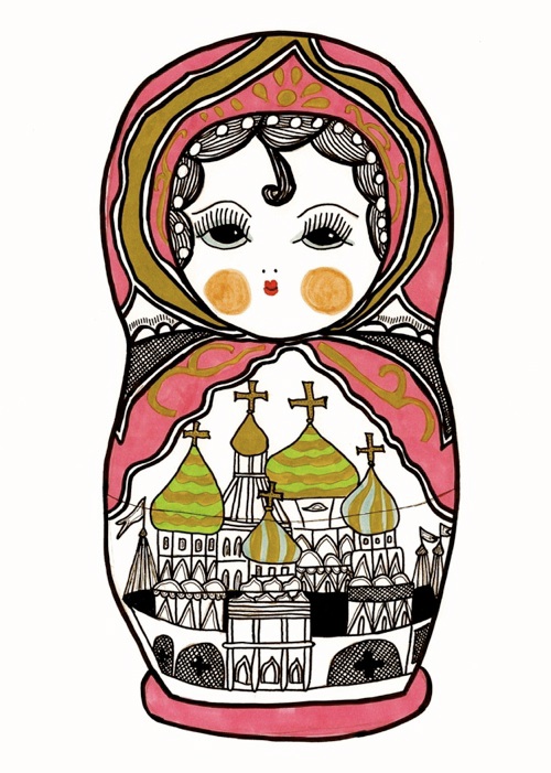500x701 Russian Dolls On Behance