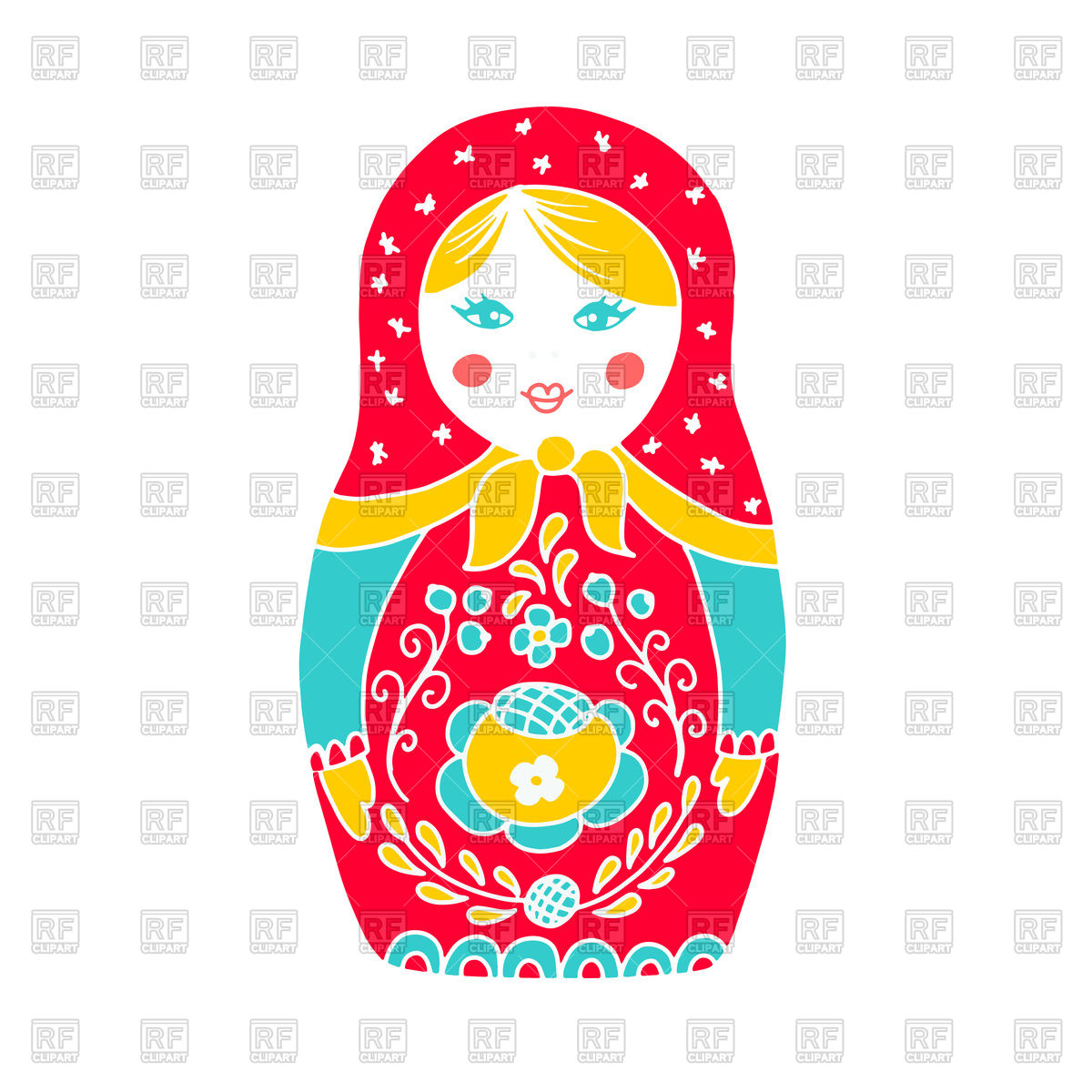 1200x1200 Russian Traditional Doll