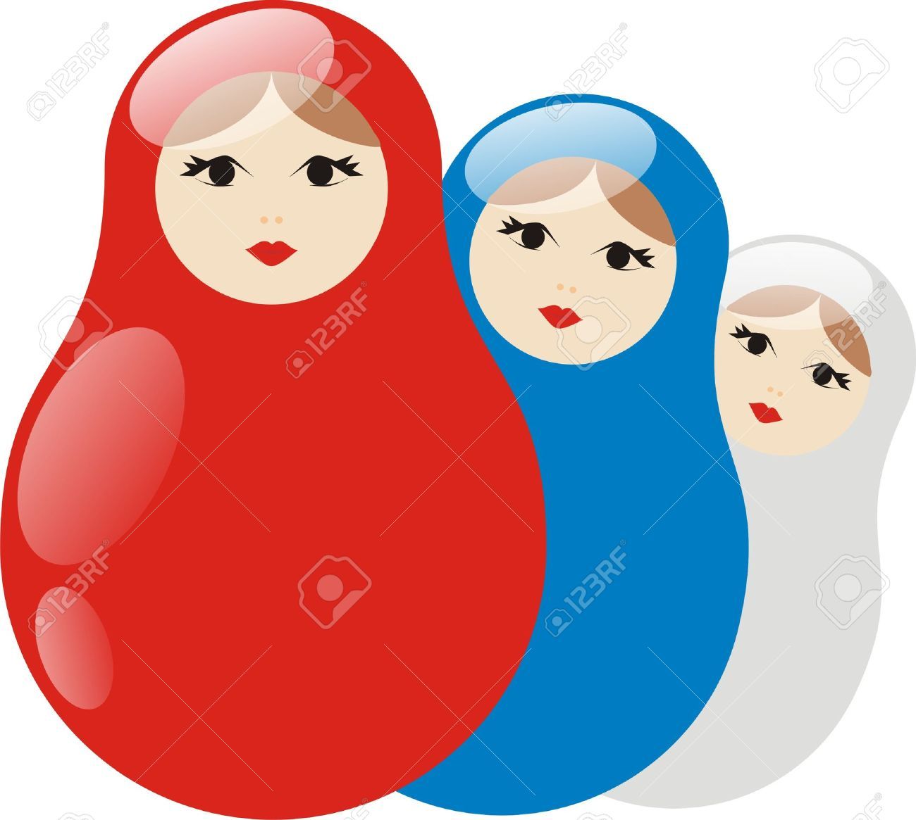 1300x1165 Russian Nested Dolls Royalty Free Cliparts, Vectors, And Stock