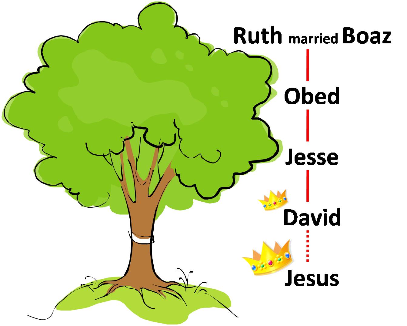 1343x1075 What Is That In The Family Tree (Ruth 41 12) Counterintuitive