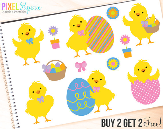 570x453 Easter Clipart Chicks Clip Art Digital Easter Chicks Digital