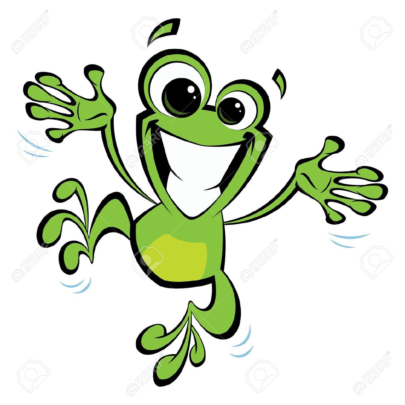 1300x1300 Clip Art Frog Jumping Clip Art