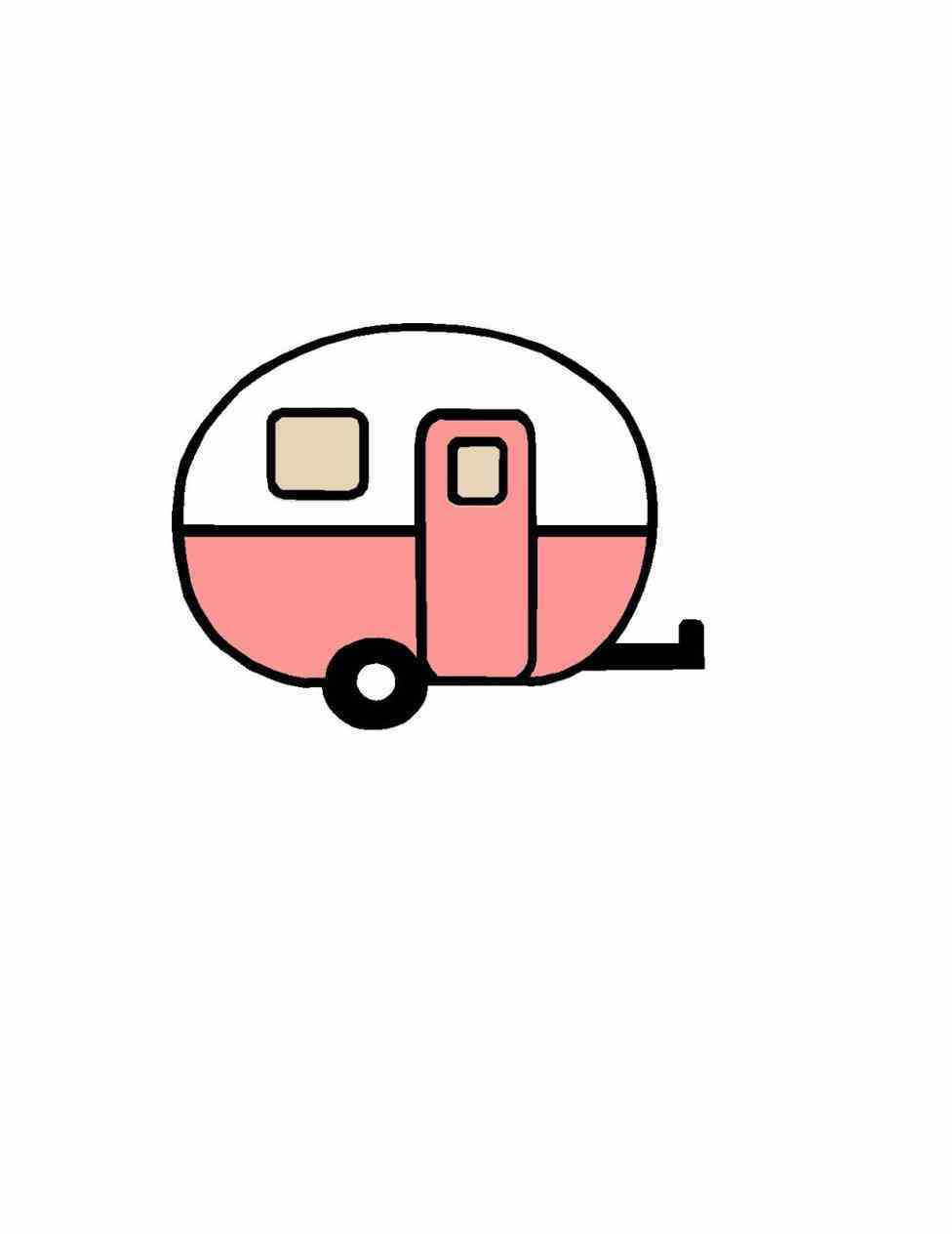 976x1264 Rv Clipart Show Free Download Clip Art On Camper Trailer Tissue