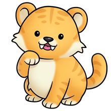 220x220 Sabre Tooth Tiger Clipart