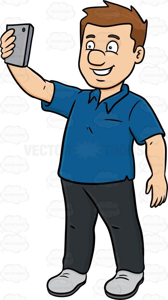 574x1024 A Guy Smiles As He Takes A Selfie