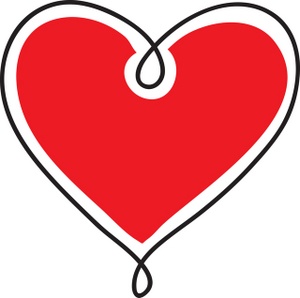 300x298 Hearts Free Clip Art Of A Red Heart Danasrhp Top