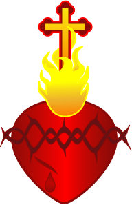 192x297 Clip Art 5 Sacred Heart Of Clipart Panda