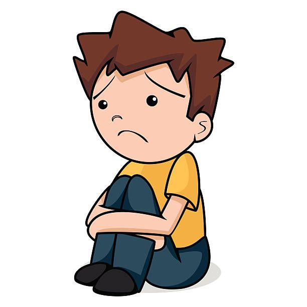 612x612 Image Result For Clipart Image Of Sad Boy General