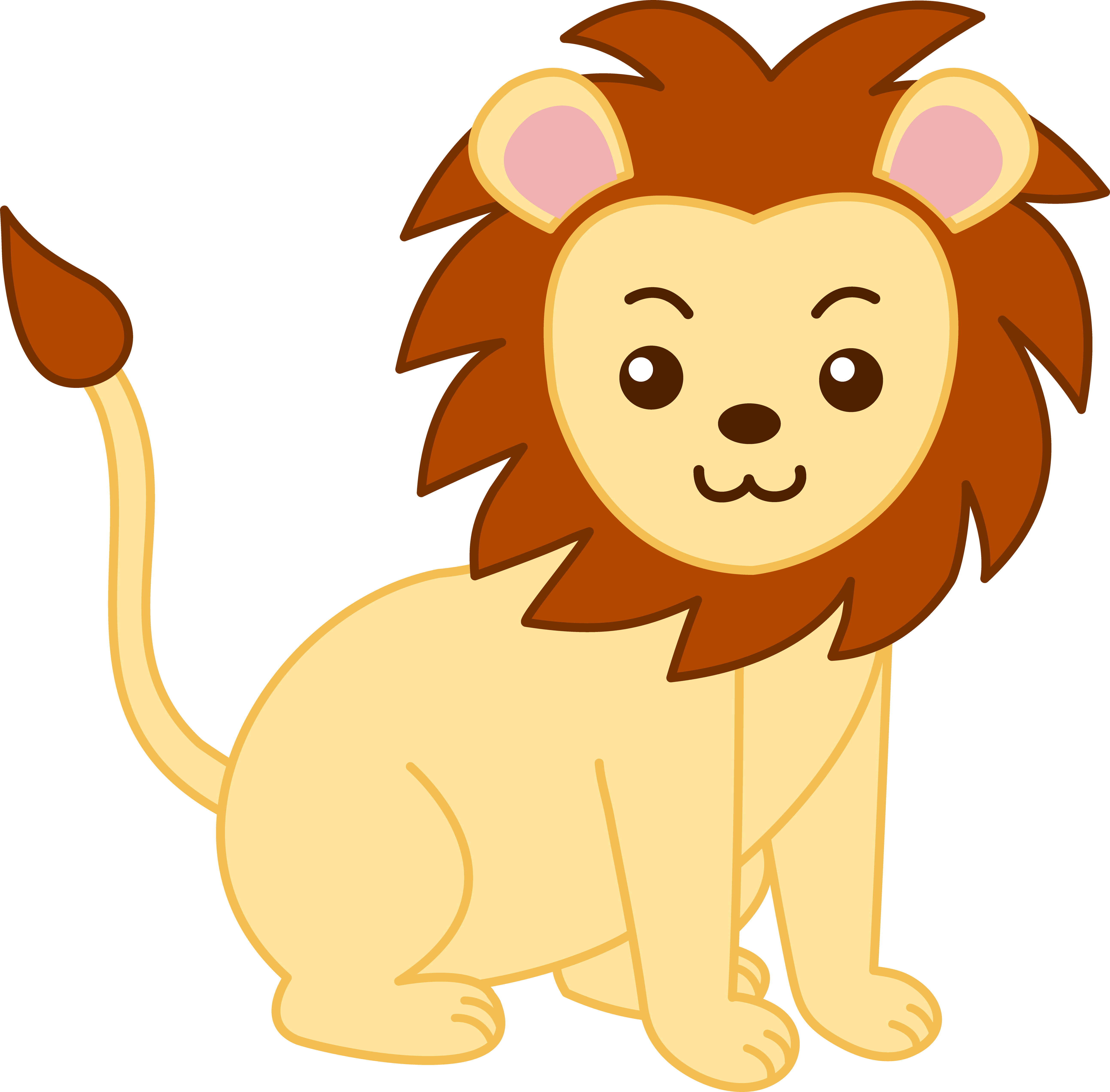 5171x5087 Safari Clipart Face