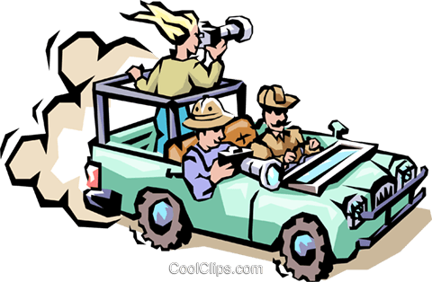 480x314 Safari Jeep Royalty Free Vector Clip Art Illustration Tran0419