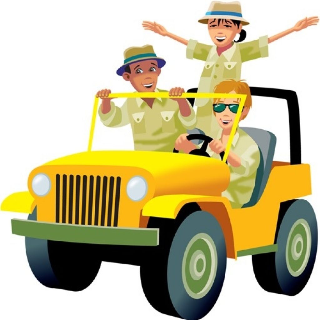 1024x1024 Safari Jeep Clipart
