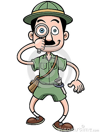 338x450 Safari Clipart Guy