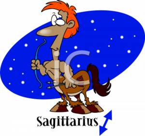 300x281 Clipart Picture Of The Zodiac Sign Of Sagittarius