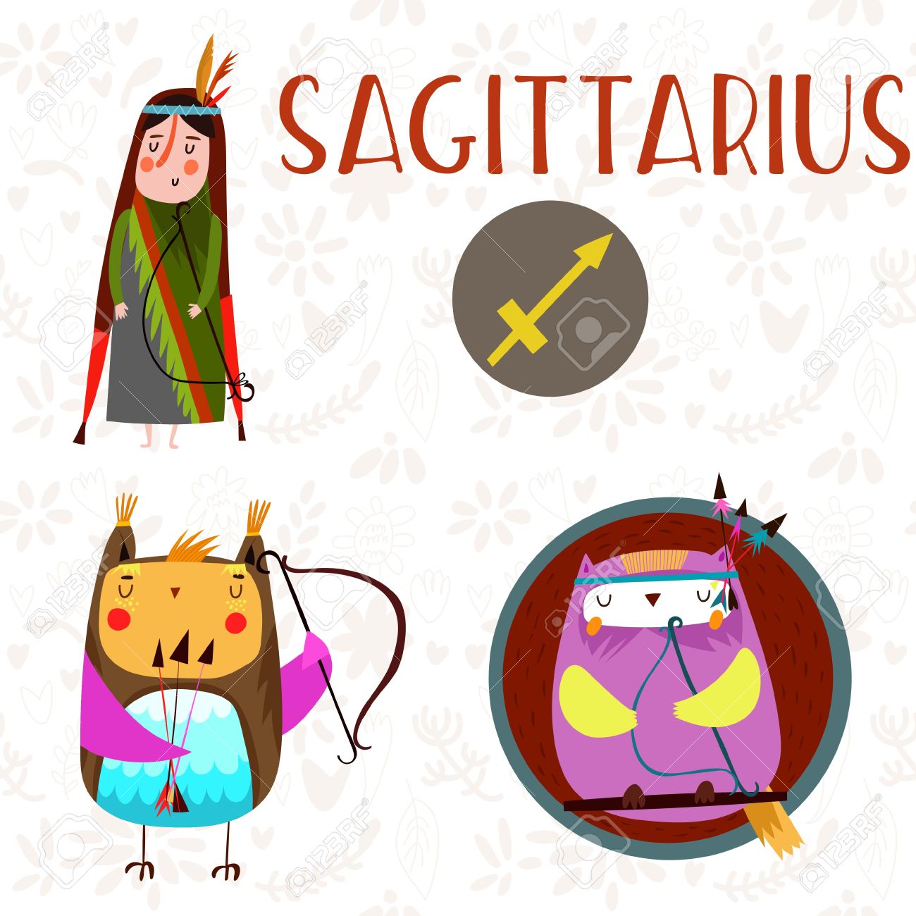 1300x1300 Sagittarius Clipart Birth Sign