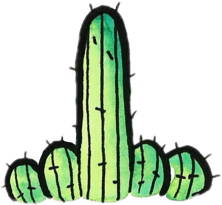 447x414 Collection Of Cactus Clipart Tumblr High Quality, Free
