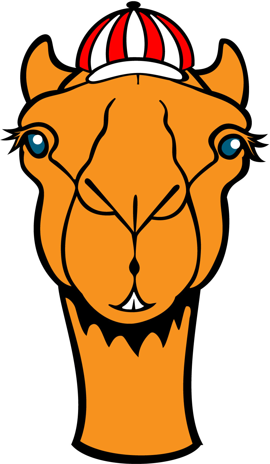 875x1500 Camels Clipart Face