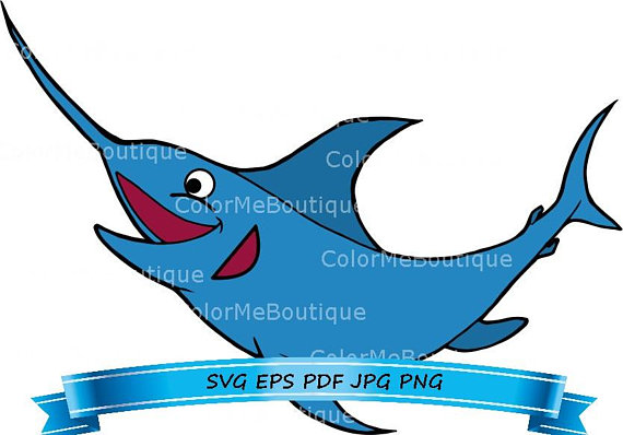 570x398 Swordfish Clipart