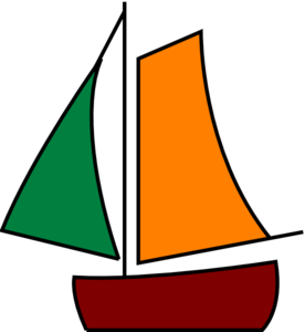 276x300 Sailing Boat White Clip Art