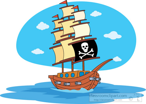 500x357 Pirates Clipart Pirate Ship Clipart 516