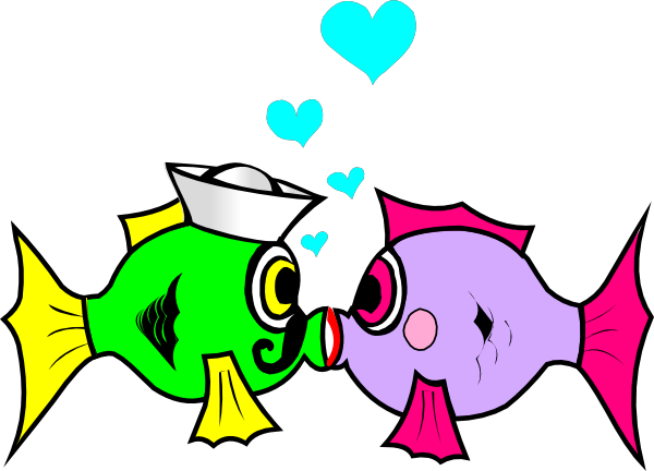 600x432 Sailor Kiss Fish Clip Art