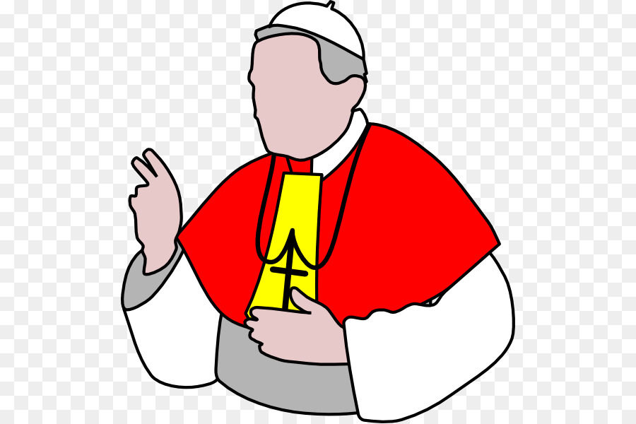 900x600 Pope Catholic Church Clip Art