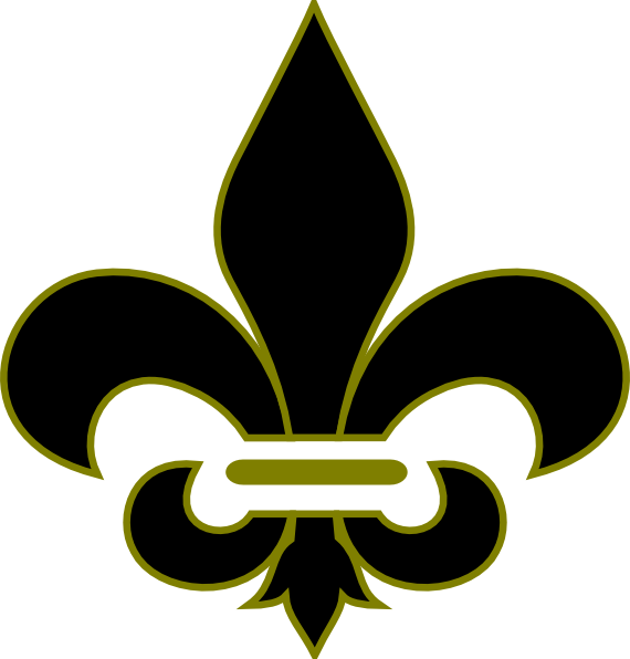 570x596 Fleur De Lis Clip Art