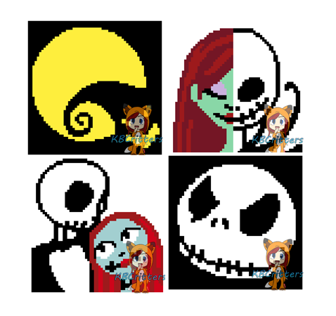478x450 Nightmare Before Christmas C2c 4 Pack Kbcrafty