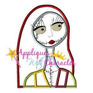 300x300 Teddy Bear Nightmare Before Christmas Applique Design By Appliques