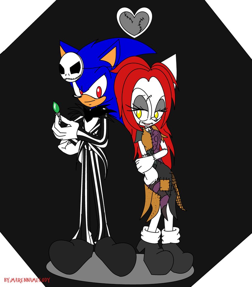 838x954 Sonic Nightmare Before Christmas Rivenflash By Marennamelody