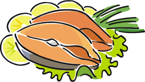 288x164 Salmon Fish Clip Art Clipart Panda