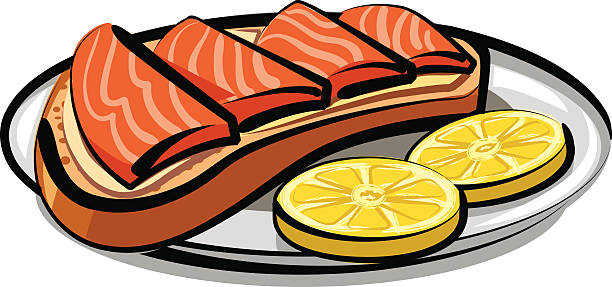 612x287 Smartness Ideas Salmon Clipart Smoked Clipartxtras
