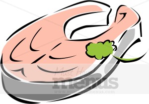 300x209 Bold Design Salmon Clipart Vector Clip Art Of Fish Jumping