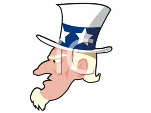 300x225 Clipart Picture Of Profile Of Uncle Sam