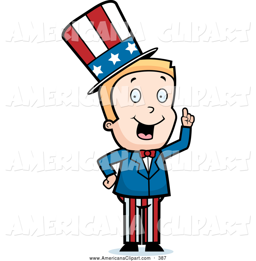 1024x1044 Americana Vector Clip Art Of A Patriotic Blond Caucasian Uncle Sam